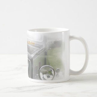 Mug Blanc rouge de tasse, rubis d'Austin sept