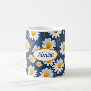 Mug Blancs anglais sur bleu
