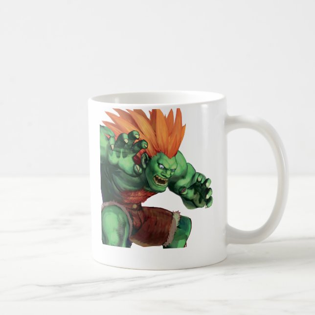 Mug Blanka avec des mains augmentées (Droite)