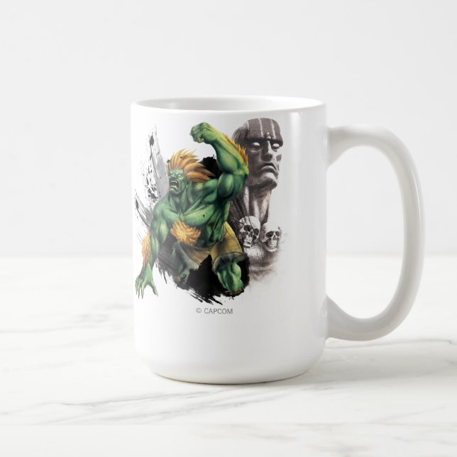 Mug Blanka contre Dhalsim (Droite)