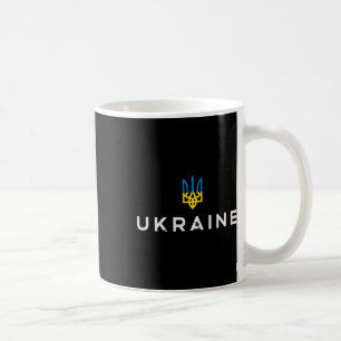 Mug Blason Ukraine Emblème Trident ukrainien Tryzub Fe