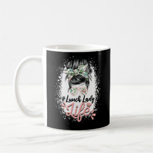 Mug Bleached Messy Lunch Lady Of Cafeteria Lunch L
