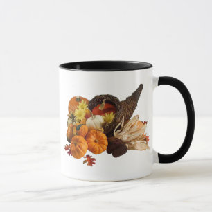 Mug Blessé Bountiful Harvest Colorful Cornucopia