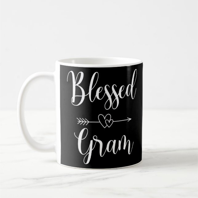 Mug Blessed Gram Grand-mère Fête des Mères (Gauche)
