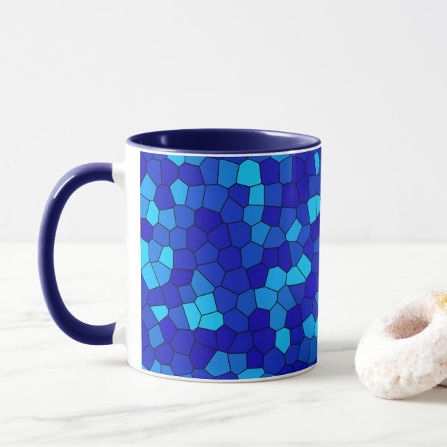 MUG BLEU (Avec donut)