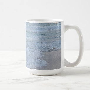 Mug Bleu Artistique Vert Océan Vagues Art Imprimer
