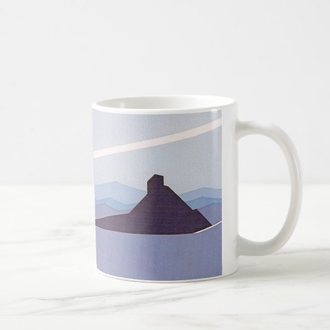 Mug Bleu de désert (Droite)