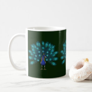 Mug Bleu de paon