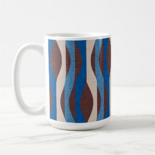 Mug Bleu des bandes