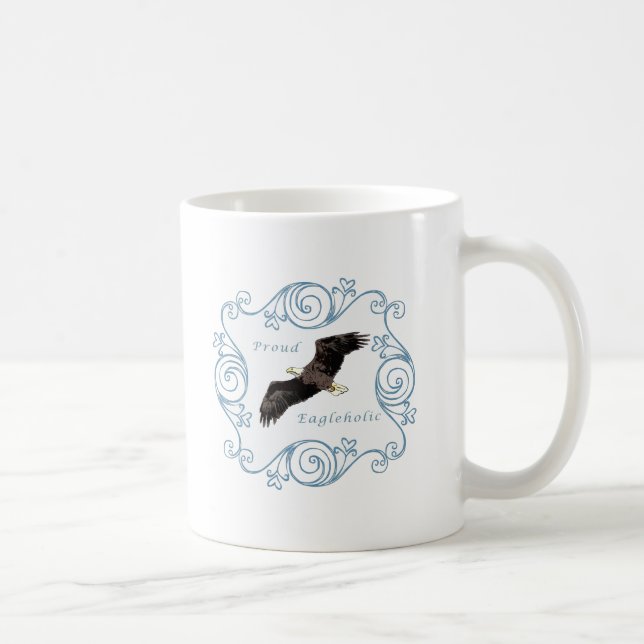 Mug Bleu fier d'Eagleholic (Droite)