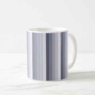 Mug Bleu gris rayures