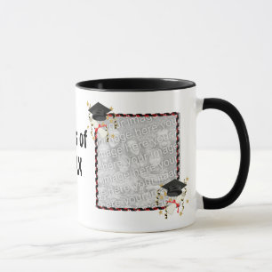 Mug Bleu mortier et diplôme