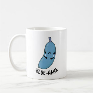 Mug Bleu nana Funny Banana Pun