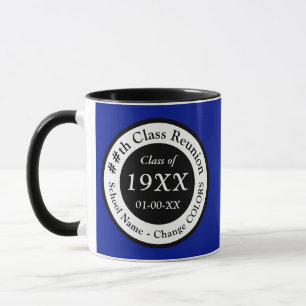 Mug Bleu, noir et blanc, Musique de réunion de classe