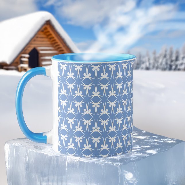 Mug Bleu nordique Scandi (Créateur téléchargé)