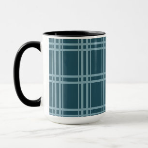 Mug Bleu plaid