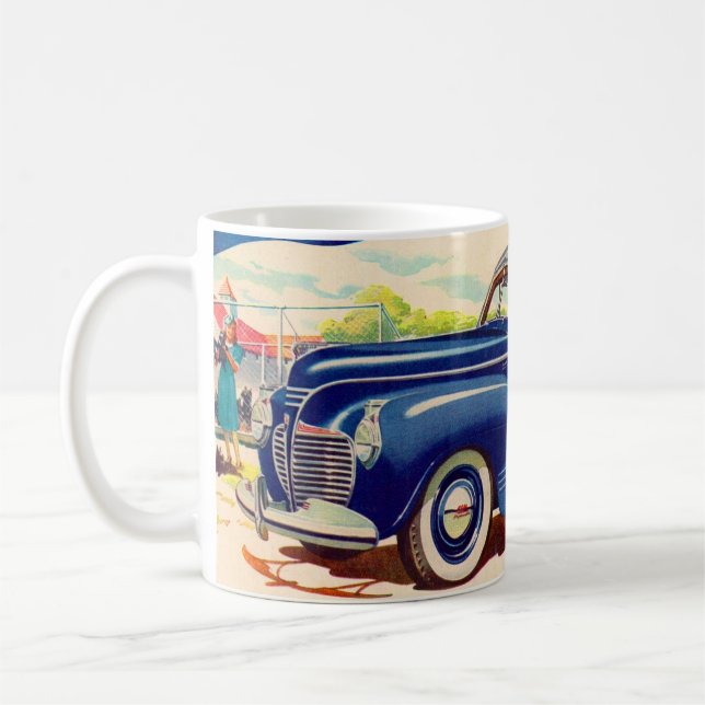 Mug bleu Plymouth 1941 (Gauche)