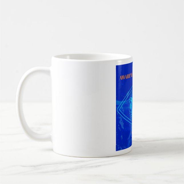 Mug Bleu profond (Gauche)