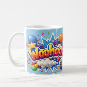 Mug Bleu Woohoo