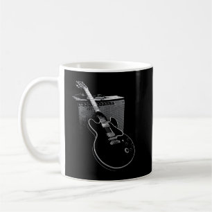 Mug Bleus légendaire Guitare et Amp