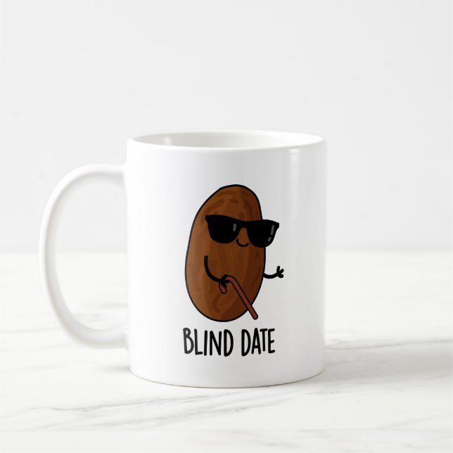 Mug Blind Date Funny Fruit Pun (Gauche)