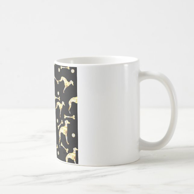MUG BLING LÉVRIER (Droite)