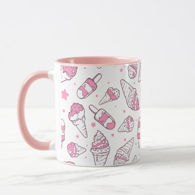 Mug Bliss de crème glacée estivale (Gauche)