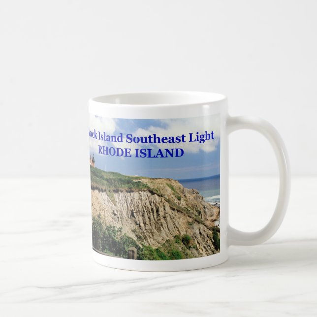 Mug Block Island Southeast Lighthouse, Rhode Island (Droite)