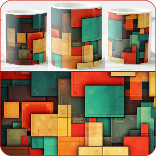 MUG - Blocs de couleur dans de nombreuses couleurs