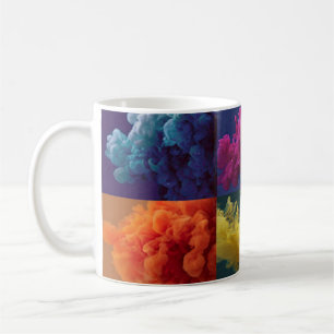 Mug blocs de couleur gras