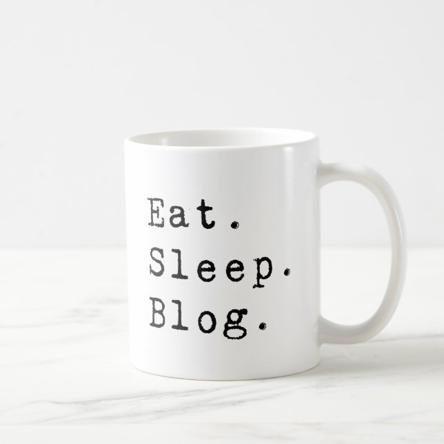 Mug Blog Eat Sleep (Droite)