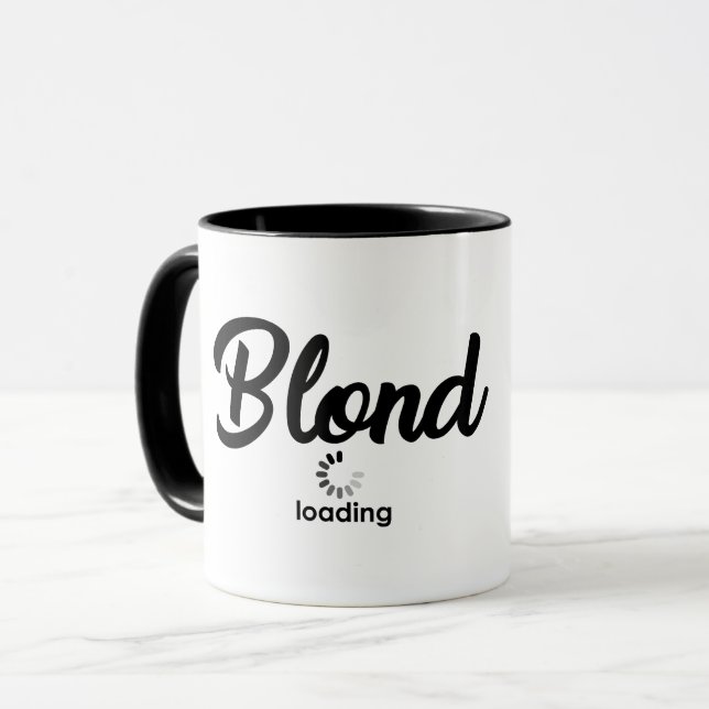 MUG BLOND LOADING (Devant gauche)