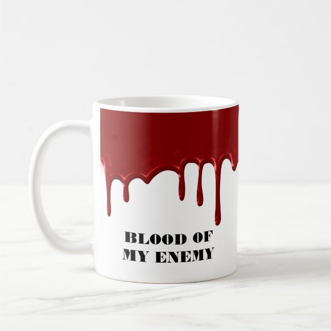 Mug Blood of my Enemy Halloween  (Gauche)