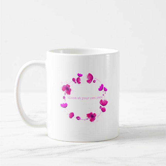 Mug Bloom À Votre Propre Rythme, Musique (Gauche)
