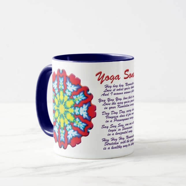 Mug Bloom Yoga Song (Devant gauche)