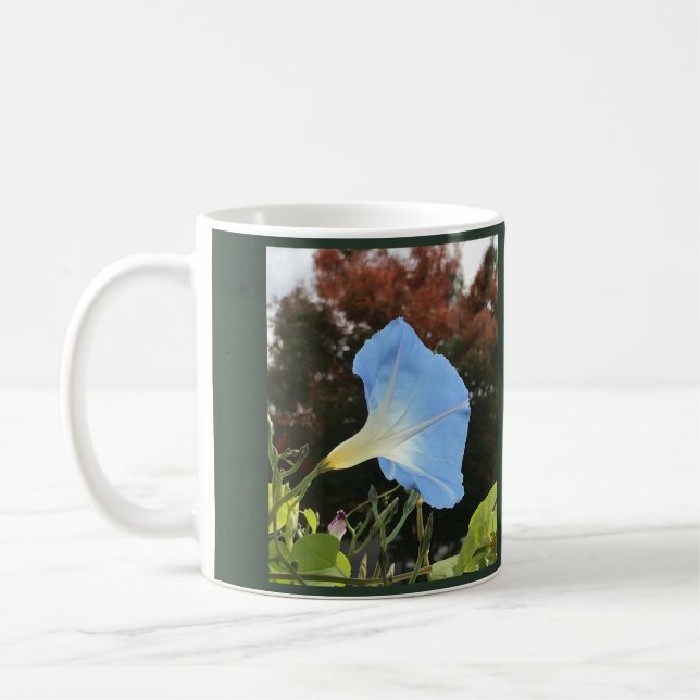 Mug Blue Autumn Morning Glory (Gauche)