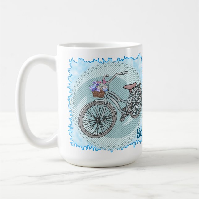 Mug Blue Bike  (Gauche)