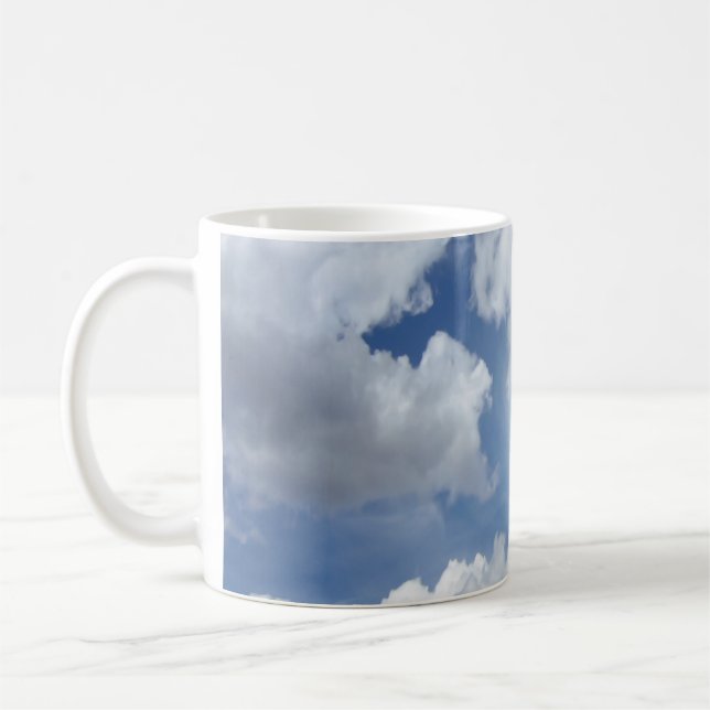 Mug Blue Heaven Nuages + vos idées (Gauche)