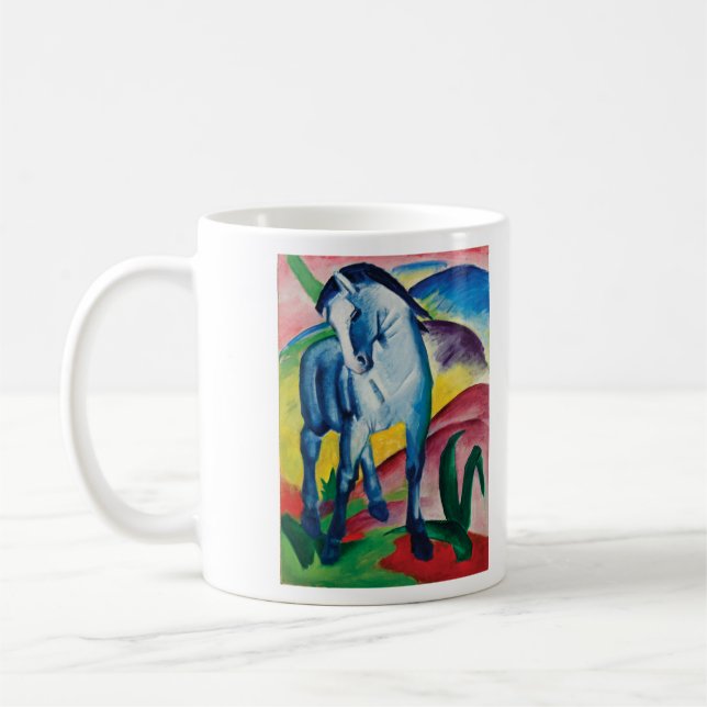 Mug Blue Horse I par Franz Marc (Gauche)