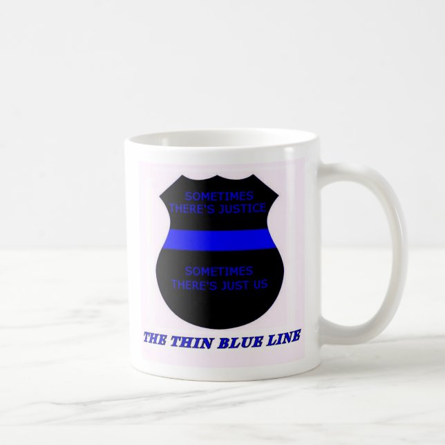 Mug Blue Line mince (Droite)