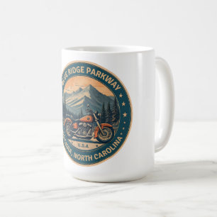 Mug Blue Ridge Parkway Pittoresque Vélo de moto