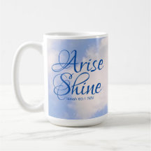 Blue Sky Inspirational Lever et brillant Verse de 