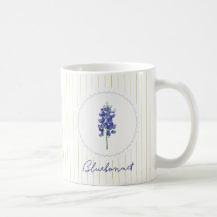 Mug Bluebonnet, Texas Fleur sauvage, Bleu, Printemps p