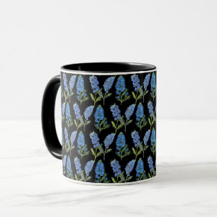 Mug Bluebonnets Fleurs Bleues Texas Texan Floral
