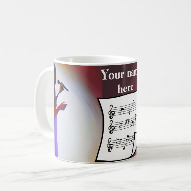 Mug Blues Singer (Devant gauche)