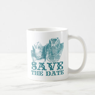 Mug Bluestone Turquoise Western Horse Ranch Farm Maria