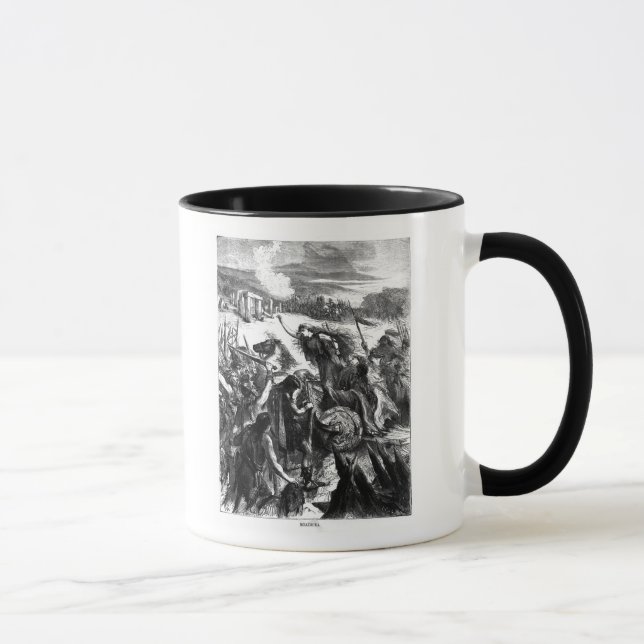 Mug Boadicea incitant l'Iceni contre les Romains (Droite)