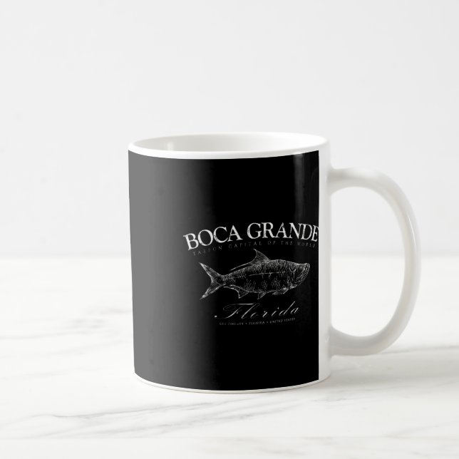 Mug Boca Grande Capitale Du Tarpon Du Monde Gasparilla (Droite)