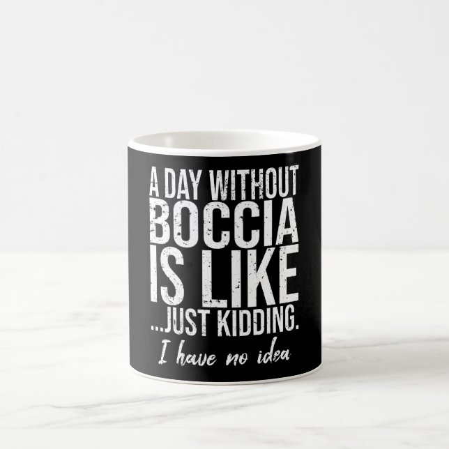 Mug Boccia drôle idée cadeau sport (Centre)
