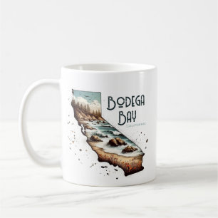 Mug Bodega Bay California Souvenir Cadeau